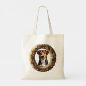 Aangepaste huisdierportret – Upload gewoon een sim Tote Bag (Achterkant)