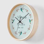 Aangepaste Hummingbird Clock (Hoek)