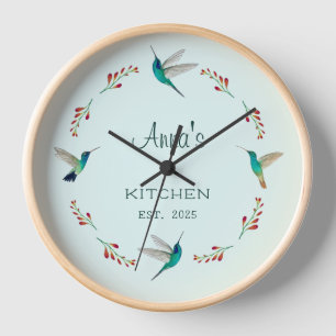 Aangepaste Hummingbird Clock