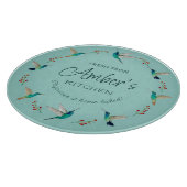 Aangepaste Hummingbird Cutting Board Snijplank (Hoek)