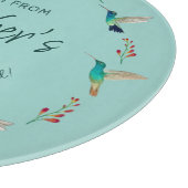 Aangepaste Hummingbird Cutting Board Snijplank (Hoek)