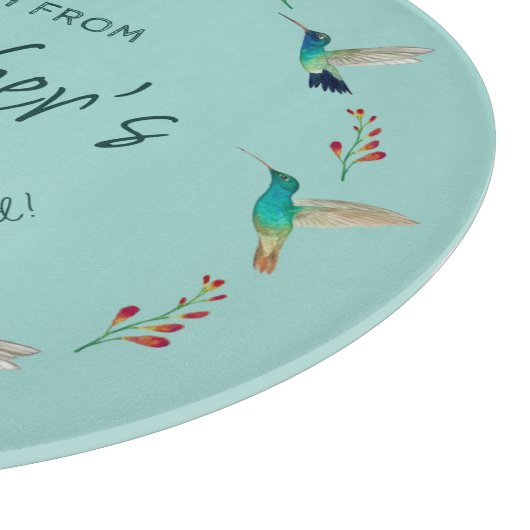 Aangepaste Hummingbird Cutting Board Snijplank (Hoek)