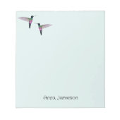 Aangepaste Hummingbird-laptop Notitieblok (Voorkant)