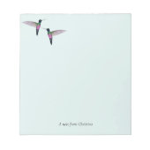 Aangepaste Hummingbird-laptop Notitieblok (Voorkant)