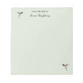 Aangepaste Hummingbird-laptop Notitieblok (Voorkant)