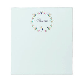 Aangepaste Hummingbird-laptop Notitieblok