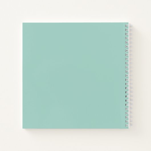 Aangepaste Hummingbird Notitieboek (Achterkant)