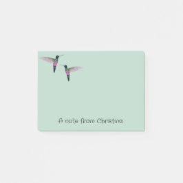 Aangepaste Hummingbird notities Post-it® Notes