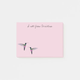 Aangepaste Hummingbird notities Post-it® Notes