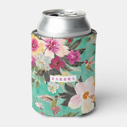 Aangepaste HUMMINGBIRD PARADISE Blikjeskoeler (Blikje Voorkant)