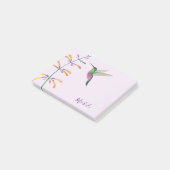 Aangepaste Hummingbird Post-it® Notes (Schuin)