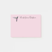 Aangepaste Hummingbird Post-it Notes (Voorkant)