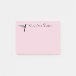 Aangepaste Hummingbird Post-it Notes