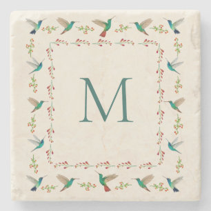 Aangepaste Hummingbird Stenen Onderzetter