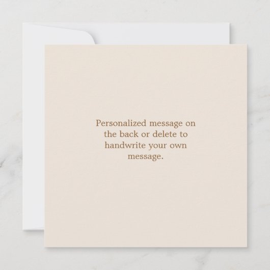 Aangepaste Hummingvogels van Allen Hartelijk dank (Achterkant)