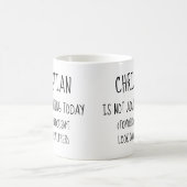 Aangepaste Humor die vandaag niet aanpast Koffiemok (Center)