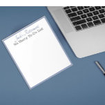 Aangepaste, humoristische notitiepad van Retiree Notitieblok<br><div class="desc">Geweldig cadeau voor nieuwe gepensioneerden!</div>