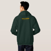 Aangepaste Hunter Horse Event of Locatie Datum Naa Hoodie (Achterkant volledig)