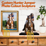 Aangepaste Hunter Jumper Foto Cutout Sculptuur Staand Fotobeeldje<br><div class="desc">Vier de elegantie en sensatie van de paardensport met onze Custom Hunter Jumper Photo Cutout Sculpture! Perfect voor het herdenken van die momenten van triomf en verbinding tussen ruiter en paard, deze unieke aandenken is een must-have voor elke ruiter liefhebber. Hier is hoe u uw gepersonaliseerde meesterwerk creëer: Verwijder de...</div>