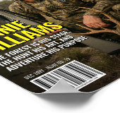 Aangepaste HUNTER Magazine Cover, Gepersonaliseerd Poster (Hoek)