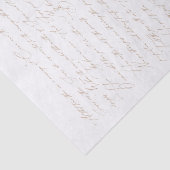 Aangepaste Huwelijk in Cana Schrift Tissue Paper Tissuepapier (Detail)