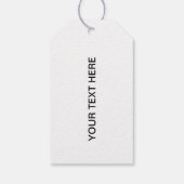 Aangepaste huwelijkscadeau label met monogram lief cadeaulabel (Achterkant)