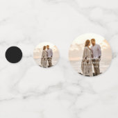 Aangepaste huwelijksdag foto confetti (Voorkanten)