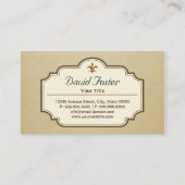 Aangepaste huwelijksfeestdag voor banketbakkerij visitekaartje (Achterkant)