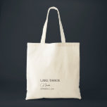 Aangepaste huwelijksontvangst tote bag<br><div class="desc">Introductie van onze Aangepaste Trouwlocatie Welkom Bedankt Tas - een perfecte combinatie van moderne elegantie en eenvoud. Ontworpen met een minimalistische esthetiek, is deze veelzijdige tas een ideale cadeau voor je huwelijksgasten of bruidsmeisjes. Of je nu op zoek bent naar een gedenkwaardige verwelkomingservaring, je dankbaarheid wilt uiten of een praktische...</div>