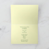 Aangepaste huwelijksuitnodigingen Kaarten, Yellow (Binnen)