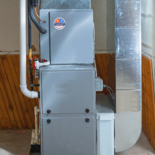 Aangepaste HVAC Bedrijf Oven AC Unit Advertentie Ronde Sticker