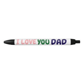 aangepaste i love you papa Maak je eigen Zwarte Inkt Pen