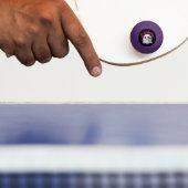 Aangepaste "I Scream" Geest met IJshoorn Kunst Pingpongbal (Peddel)