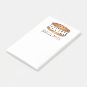 Aangepaste Ice Cream Chocolate-sandwich-chip Post-it® Notes (Schuin)