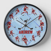 Aangepaste Ice Hockey Player-vergrendeling (Voorkant)