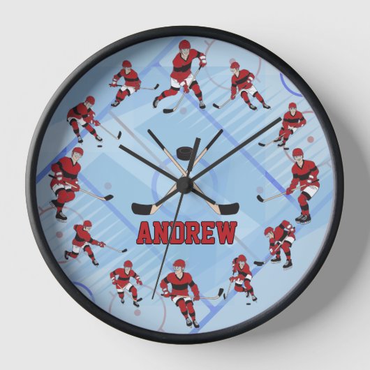 Aangepaste Ice Hockey Player-vergrendeling (Voorkant)