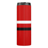 Aangepaste Ice Hockey-speler Thermosbeker (Achterkant)