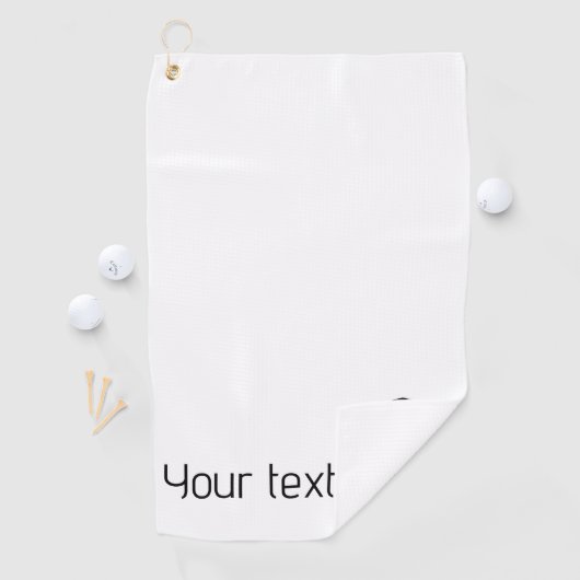 Aangepaste iconische Logo Golf Club handdoek (Insitu)