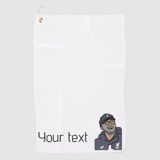 Aangepaste iconische Logo Golf Club handdoek