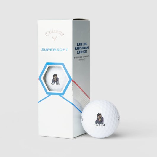 Aangepaste iconische Logo golfbal Golfballen (Verpakking)
