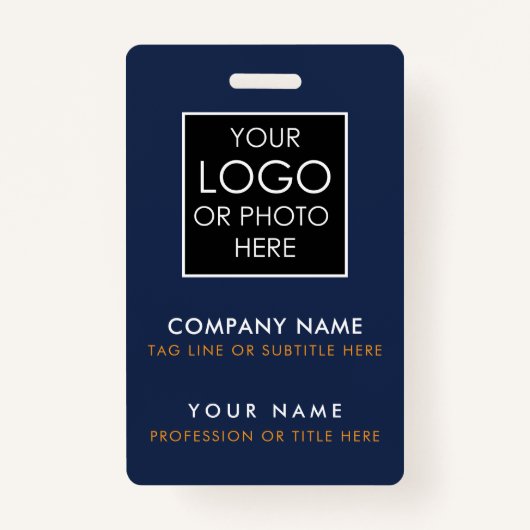 Aangepaste ID-badge afdrukken Persoonlijke werknem Badge (Voorkant)