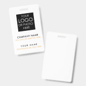 Aangepaste ID-badge afdrukken Persoonlijke werknem Badge (Voor- en achterkant)