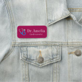 Aangepaste ID-badge voor leraren, artsen en stylis Naamplaatje (In situ)