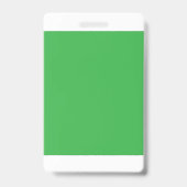 Aangepaste ID-badges | Gepersonaliseerde fotokaart Badge (Achterkant)