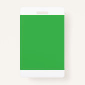 Aangepaste ID-badges | Gepersonaliseerde fotokaart Badge (Achterkant)