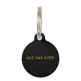 Aangepaste ID-halsband voor huisdieren met naam en Huisdierpenning