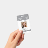 Aangepaste ID-kaart voor leraren School Sjabloonna Badge (Handheld)