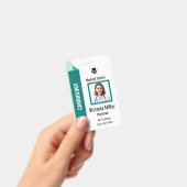 Aangepaste ID-kaart voor ziekenhuispersoneel Logo Badge (Handheld)