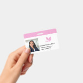 Aangepaste ID werknemer Foto naam Badge (Handheld)