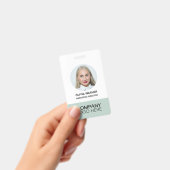Aangepaste ID Werknemersfoto QR CODE LOGO SAGE GRE Badge (Handheld)